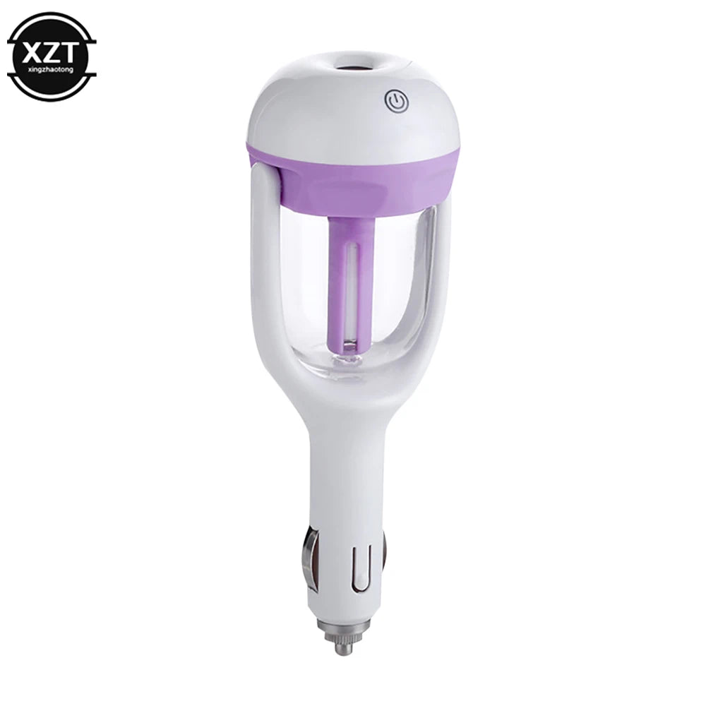 1PC Car Air Humidifier Mini Steam Air Purifier Aroma Diffuser Essential Oil Aromatherapy Diffuser Mist Maker Sprayer For Car