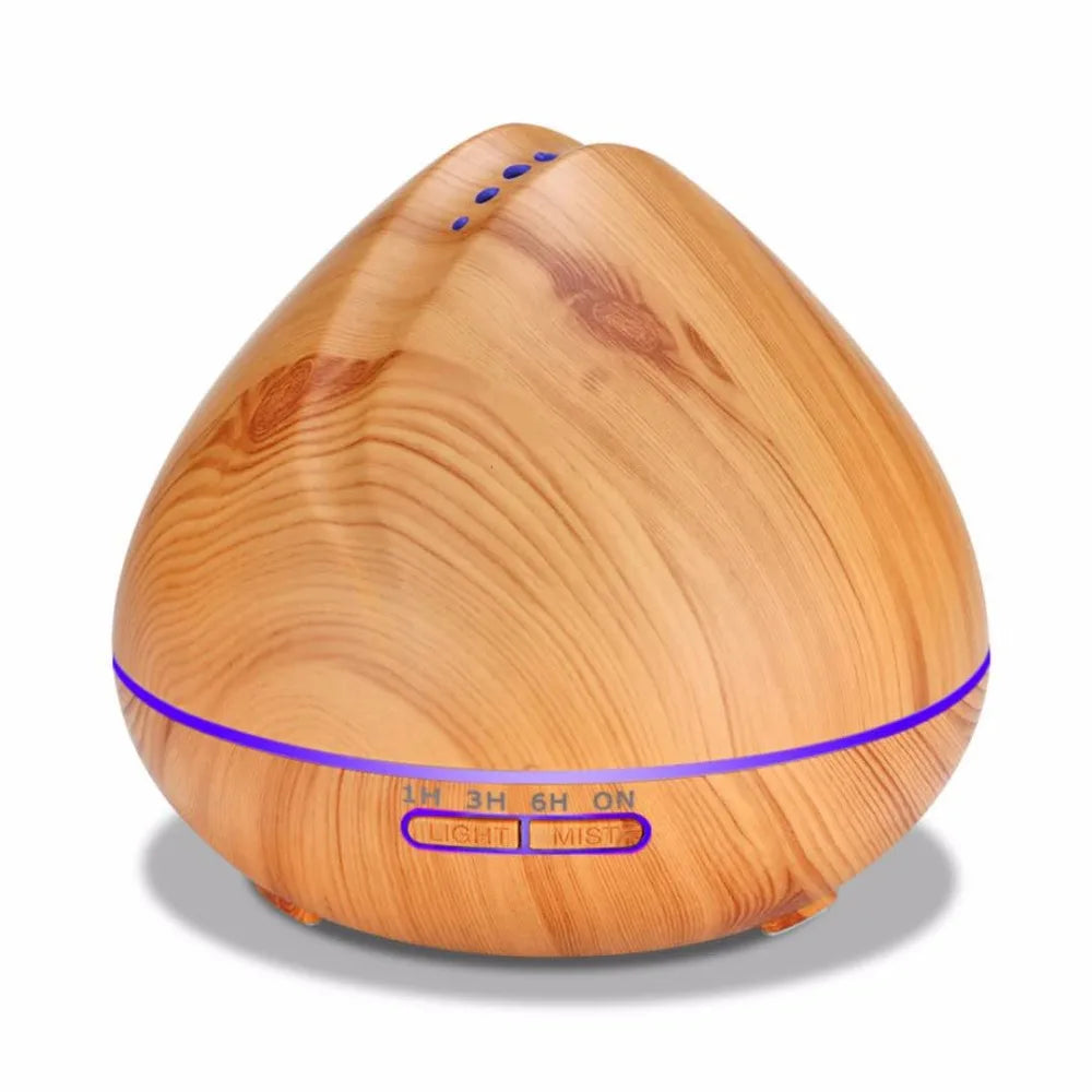 Remote Control Humidifier Essential Oil Diffuser With 7 Color LED Humidificador 300ml 500ml Ultrasonic Aroma Diffuser For Home