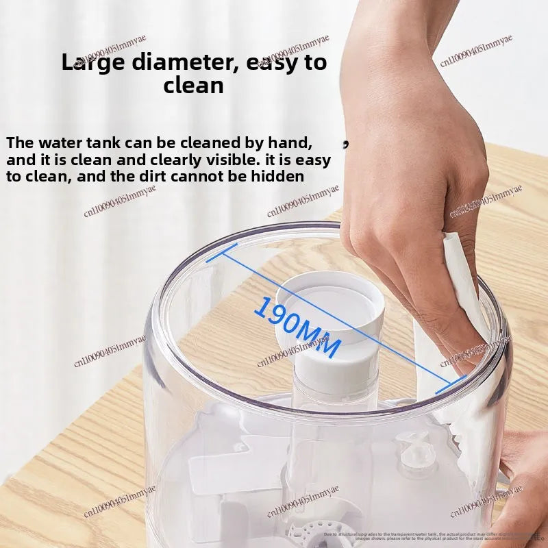 Humidifier Bedroom Household Light Sound Large Capacity Sprayer Air Conditioning Sterilization Aromatherapy Essential