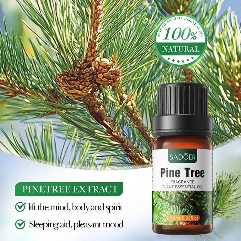 16 Kinds of Scent Pure Essential Oils Diffuser Oils LAVENDER TEA TREE LEMON ROSE OCEAN SANDAL WOOD EUCALYPTUS CHERRY BLOSSOMS