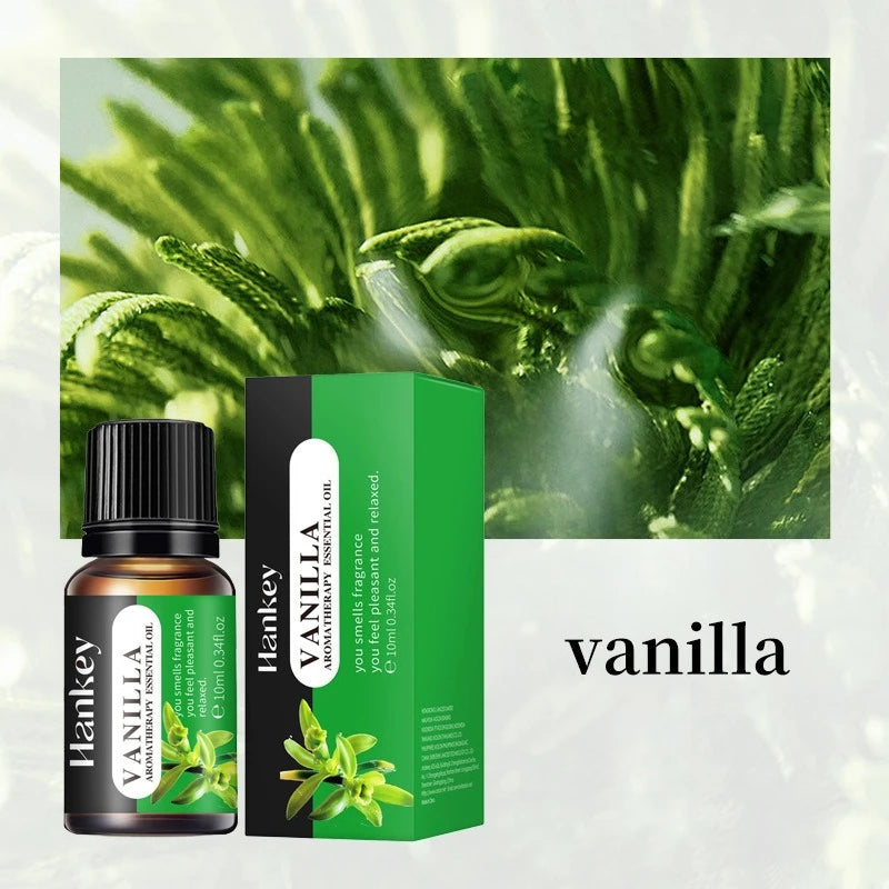 20 Flavors Essential Oils for Aroma Diffuser Air Humidifier 10ml Water-soluble Orange Lavender Air Freshener Scents Fragrance