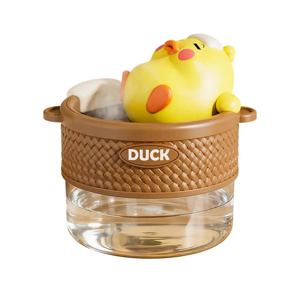 cute and compact duck humidifier 500mAh 320ml comfortable humid air without disturbing sleep Easy-to-use humidifier