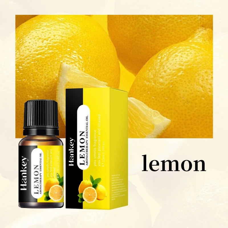 20 Flavors Essential Oils for Aroma Diffuser Air Humidifier 10ml Water-soluble Orange Lavender Air Freshener Scents Fragrance