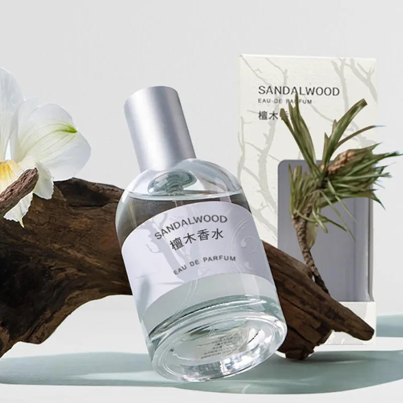Sandalwood Skin Scent Perfume,Woody Notes Cedar Vetiver Men Fragrance Spray,Citrus Jasmine Amber Floral Fruity Women Body Mist