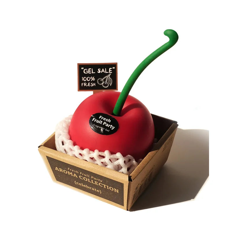 Fruity Solid Air Freshener Long-lasting Fragrance Odors Removing Home Bathroom Office Car Decorative Ornament Aromatherapy Cream