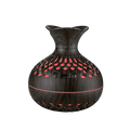 Wood Grain Vase Humidifier Household Electric Ultrasonic Air Humidifier Desktop Essential Oil Diffuser Air Purifier Home Room