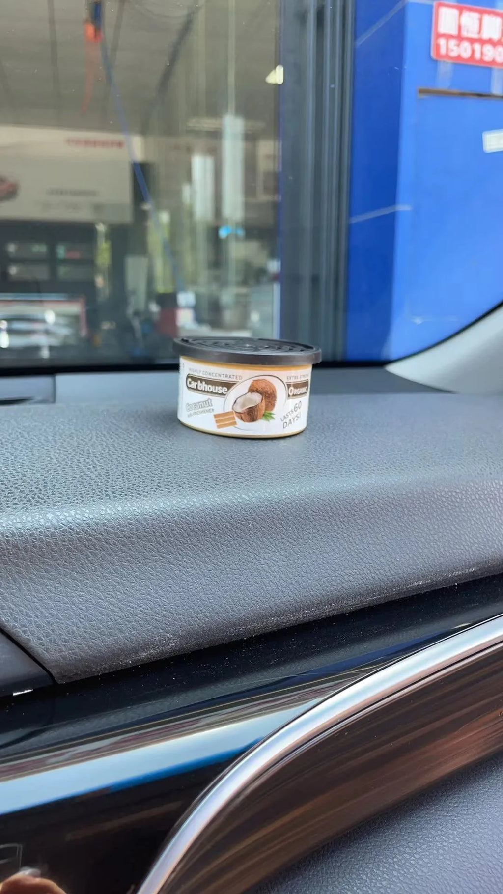 Organic air freshener tank, bubble gum scent, 3 anti-spill blocks per can, perfect for car scent, new car scent, suitable for ho