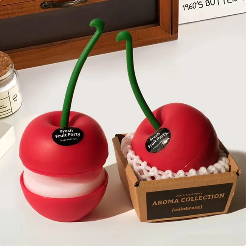 Fruity Solid Air Freshener Long-lasting Fragrance Odors Removing Home Bathroom Office Car Decorative Ornament Aromatherapy Cream