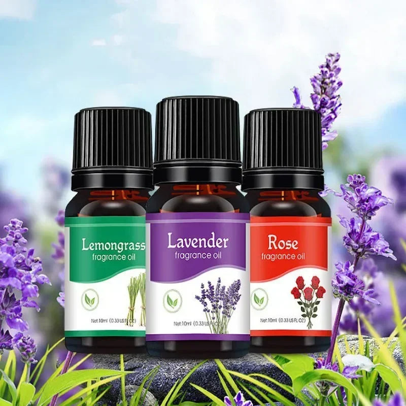 18 Flavors Essential Oils for Aroma Diffuser Air Humidifier Home Water-soluble 10ml Air Freshener Scents Fragrance Oil Perfume