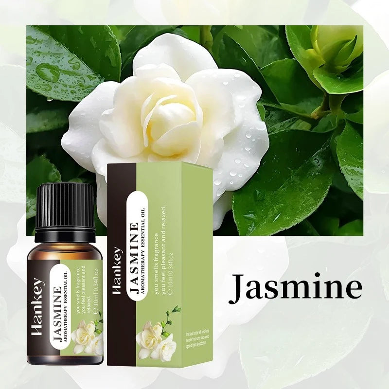 20 Flavors Essential Oils for Aroma Diffuser Air Humidifier 10ml Water-soluble Orange Lavender Air Freshener Scents Fragrance