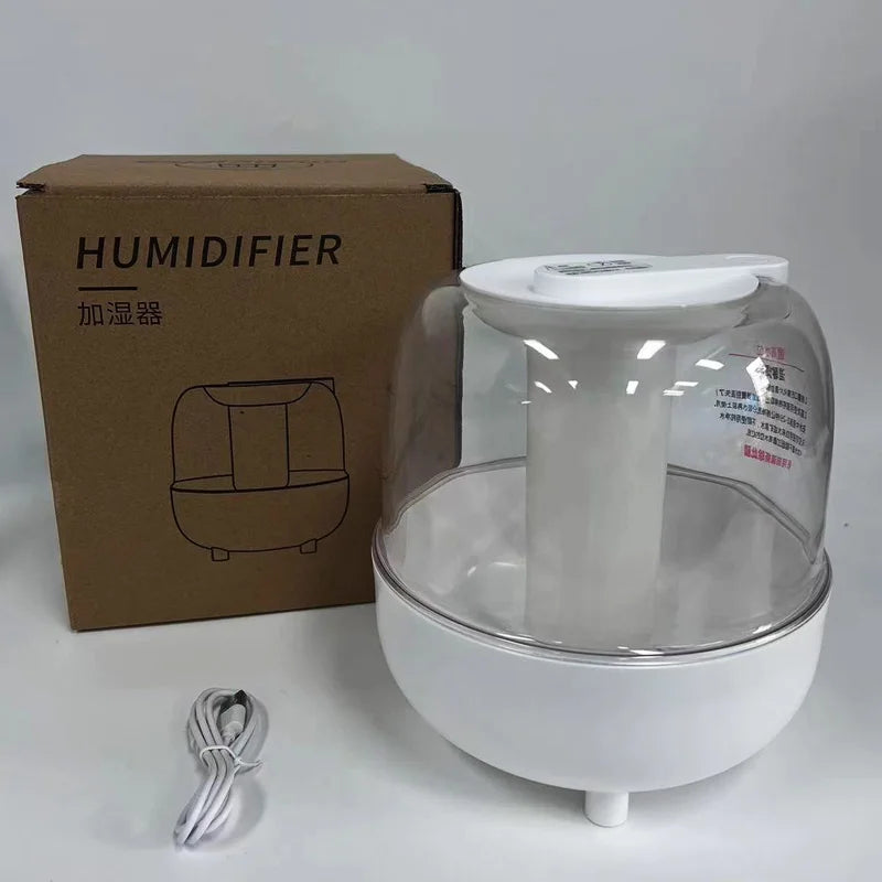 The air humidifier uses ambient light, 4L humidification mechanical, circular USB, household electric, ABS plastic