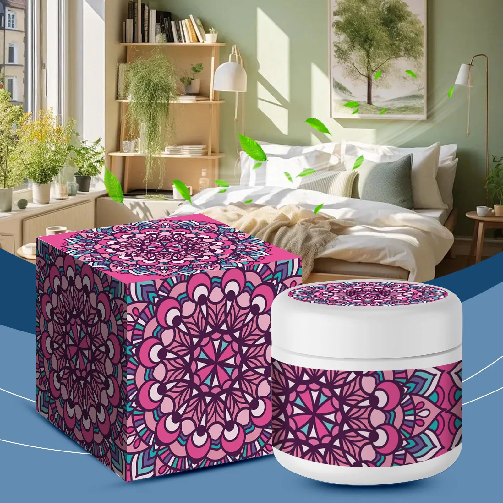 Sandalwood-scented Candle For Anxiety Relief Stress & Anxiety Relief, Mood Enhancer Romantic Dinner Ambiances