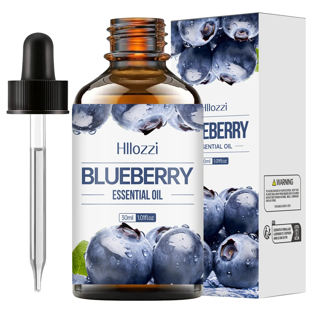 Blueberry Essential Oil Aroma - Natural Berry Scent, Aromatherapy Relaxation Rich in flavor, suitable for a variety of scenarios