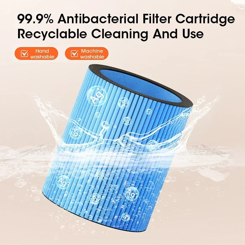 4L Large Air Humidifier & Purifier with Negative Ion, Fog Free Intelligent Humidification for Home Bedroom Office Fresh Air