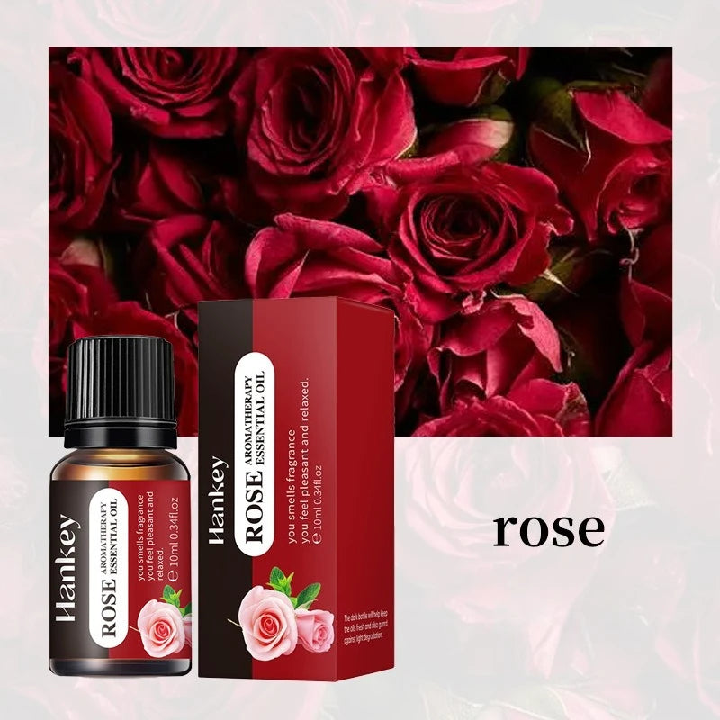 20 Flavors Essential Oils for Aroma Diffuser Air Humidifier 10ml Water-soluble Orange Lavender Air Freshener Scents Fragrance