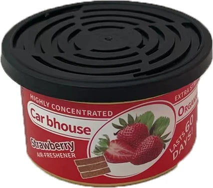 Organic air freshener tank, bubble gum scent, 3 anti-spill blocks per can, perfect for car scent, new car scent, suitable for ho