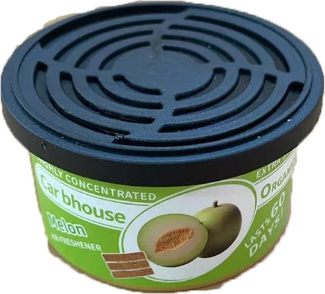 Organic air freshener tank, bubble gum scent, 3 anti-spill blocks per can, perfect for car scent, new car scent, suitable for ho