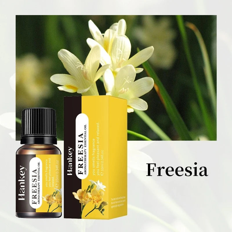 20 Flavors Essential Oils for Aroma Diffuser Air Humidifier 10ml Water-soluble Orange Lavender Air Freshener Scents Fragrance