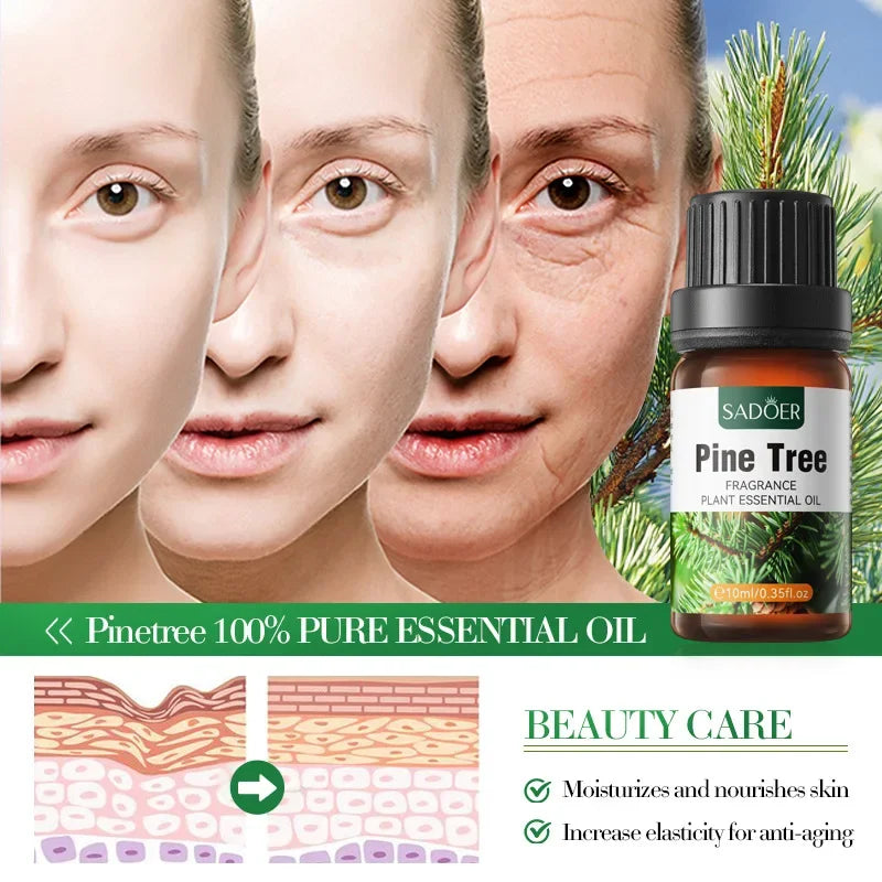 16 Kinds of Scent Pure Essential Oils Diffuser Oils LAVENDER TEA TREE LEMON ROSE OCEAN SANDAL WOOD EUCALYPTUS CHERRY BLOSSOMS