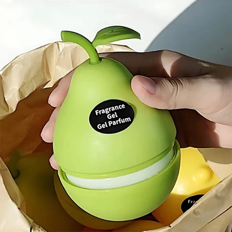 Fruity Solid Air Freshener Long-lasting Fragrance Odors Removing Home Bathroom Office Car Decorative Ornament Aromatherapy Cream