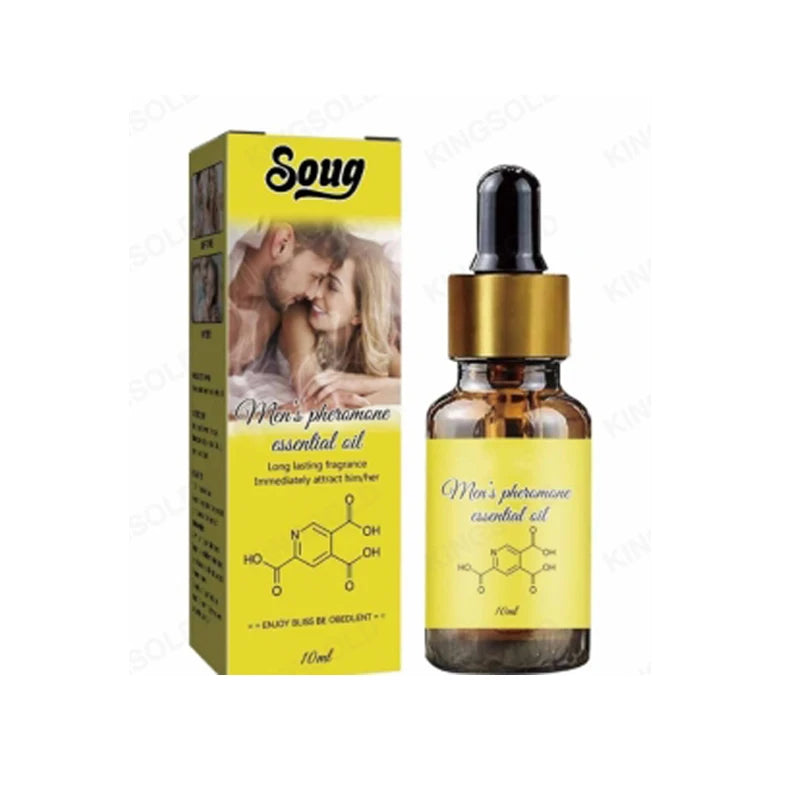 Natural Pheromone Scented Oil | Long-Lasting Body Fragrance Essence with a Fresh Aroma Designed to Attract Women Enhance Allure