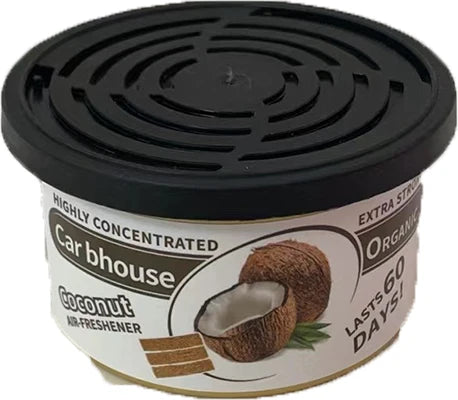 Organic air freshener tank, bubble gum scent, 3 anti-spill blocks per can, perfect for car scent, new car scent, suitable for ho