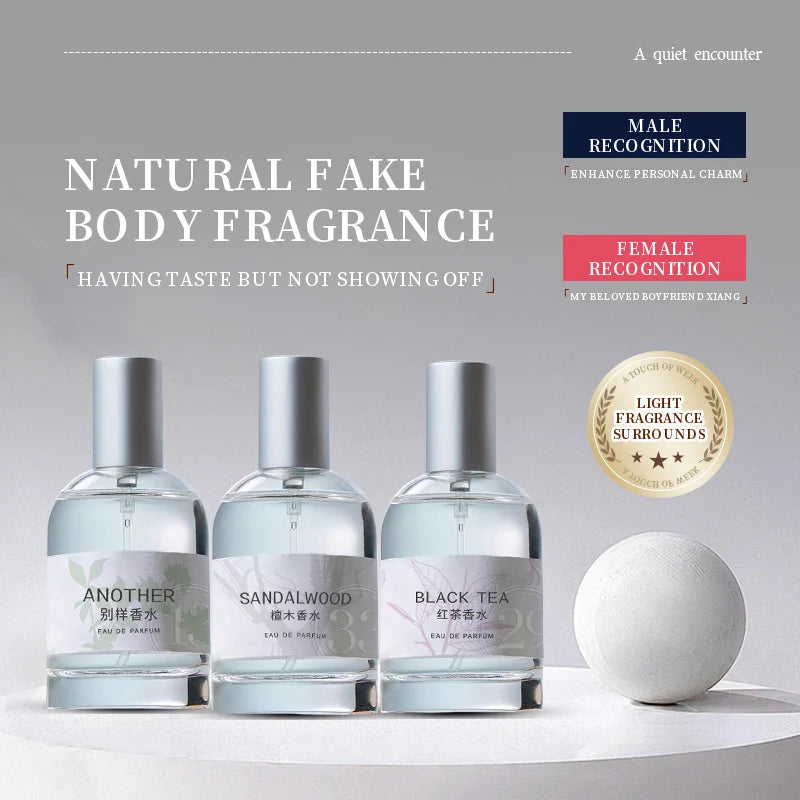 Sandalwood Skin Scent Perfume,Woody Notes Cedar Vetiver Men Fragrance Spray,Citrus Jasmine Amber Floral Fruity Women Body Mist