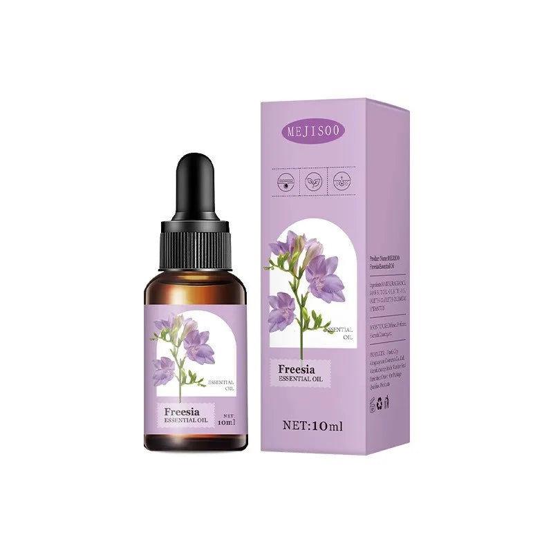 10ml Plant essential oil. Dropper water-soluble. 9 scents. Air freshener. Deodorant. Aromatherapy essential oil.