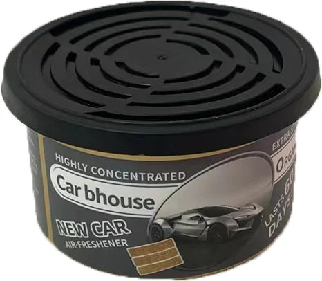 Organic air freshener tank, bubble gum scent, 3 anti-spill blocks per can, perfect for car scent, new car scent, suitable for ho