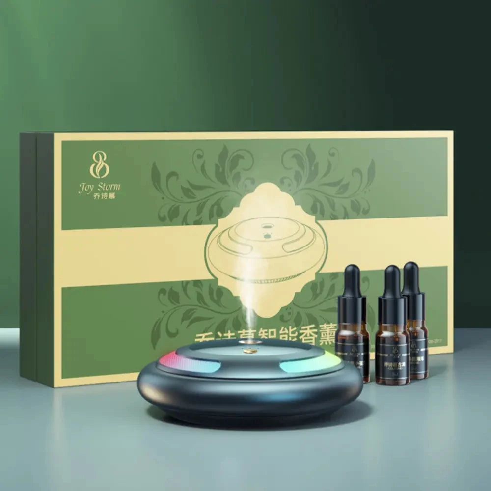 Smart Car Humidifier Essential Oil Diffuser LED Light Fragrance Aromatherapy  Air Freshener  Perfume Car Diffuser