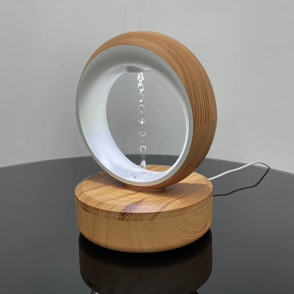 680ML Anti Gravity Aroma Humidifiers Water Drop Perfume Diffuser Essential Oil Mini USB Ultrasonic Air Purifier For Home 가습기 5V
