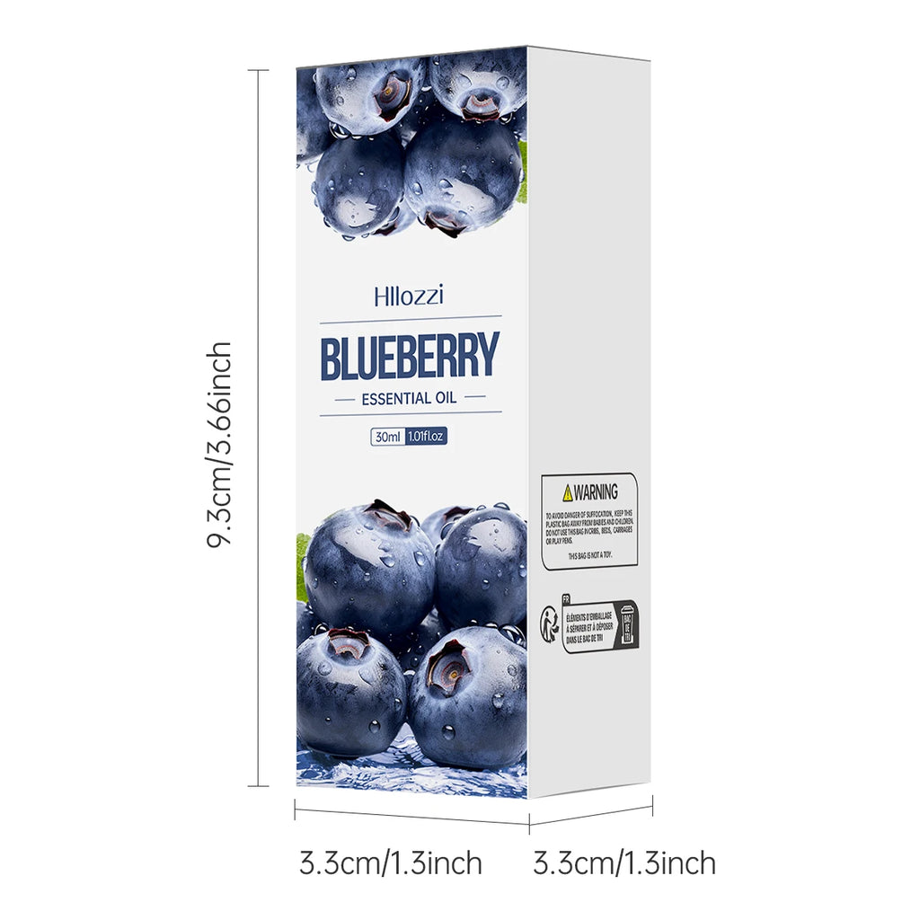 Blueberry Essential Oil Aroma - Natural Berry Scent, Aromatherapy Relaxation Rich in flavor, suitable for a variety of scenarios