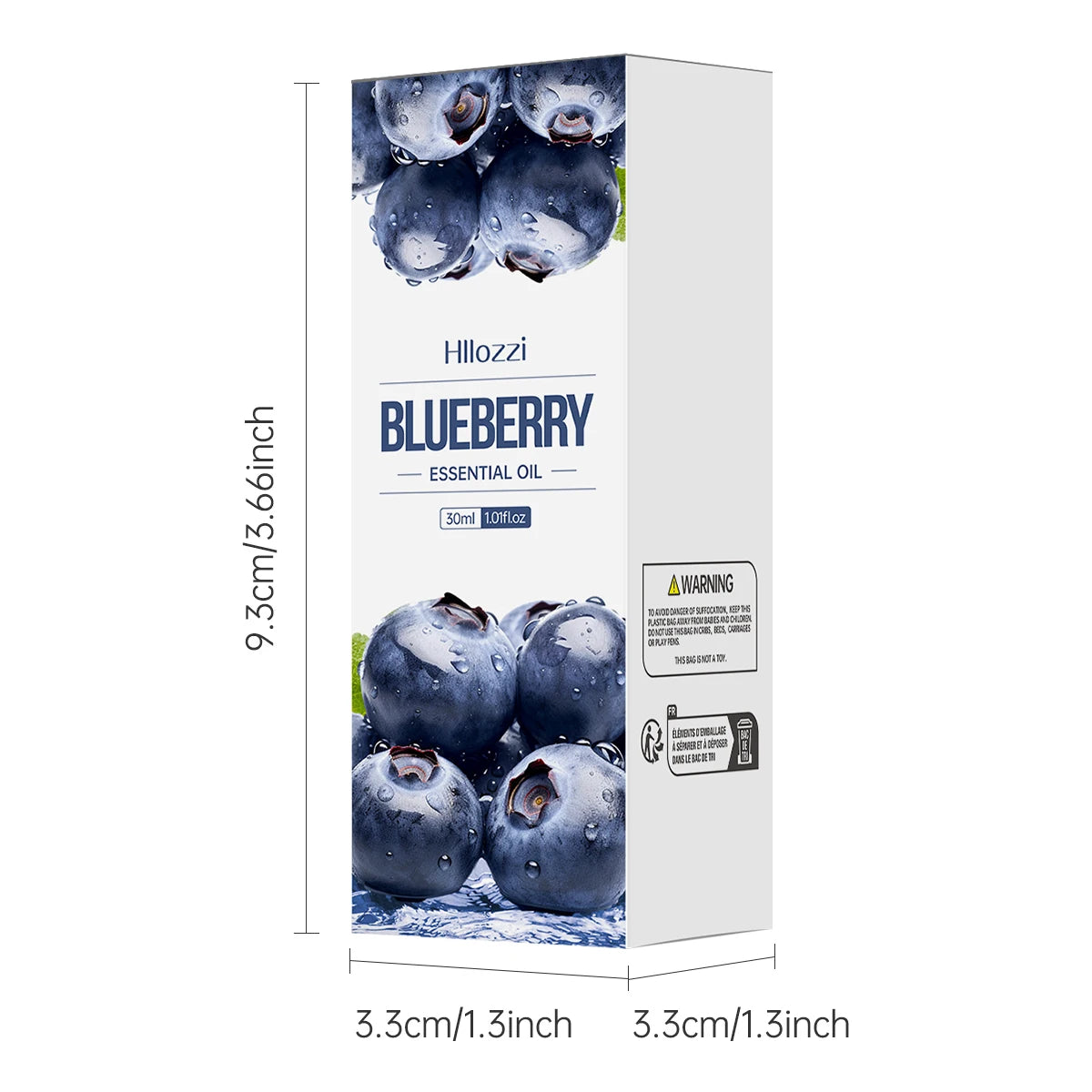 Blueberry Essential Oil Aroma - Natural Berry Scent, Aromatherapy Relaxation Rich in flavor, suitable for a variety of scenarios