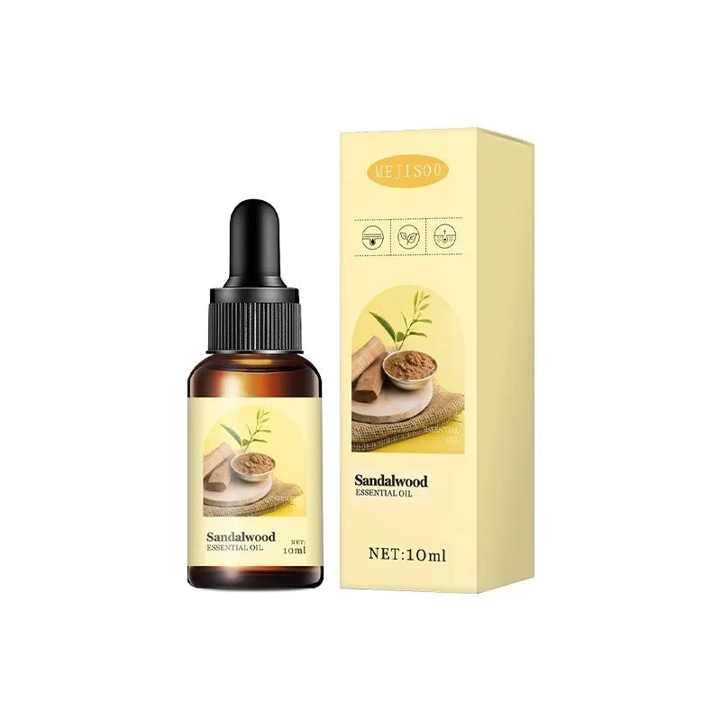 10ml Plant essential oil. Dropper water-soluble. 9 scents. Air freshener. Deodorant. Aromatherapy essential oil.